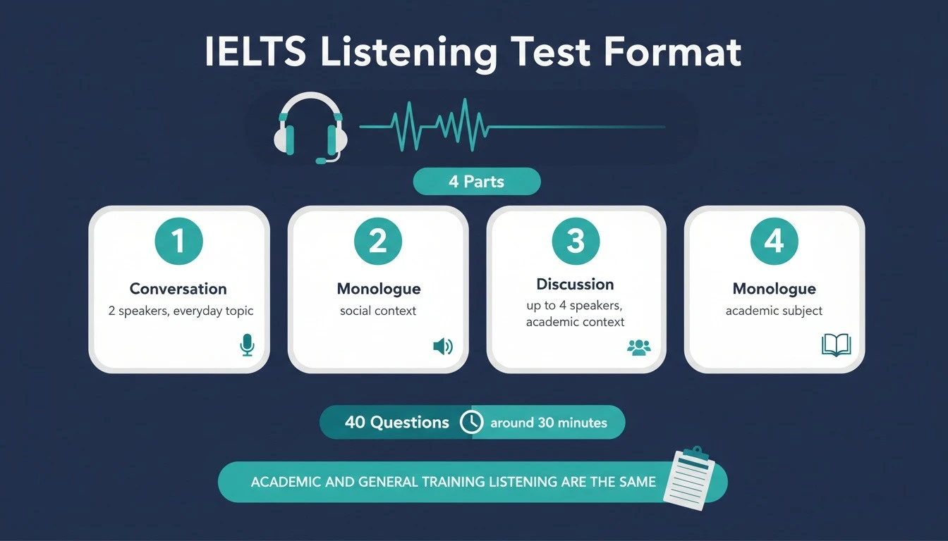 IELTS Listening Test Format