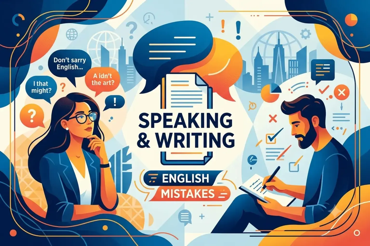 Common English Mistakes ESL Learners Make in Speaking and Writing