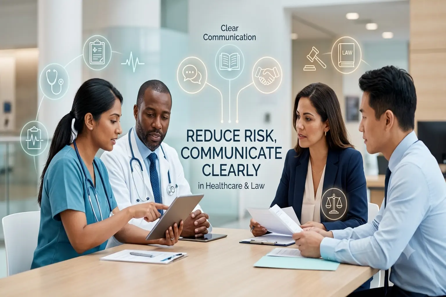 How Clear English Reduces Risk in Healthcare and Legal Communication